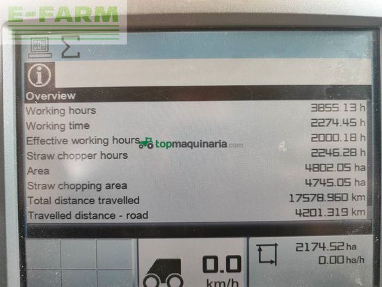 Cosechadora de Cereal - Claas - tucano 320