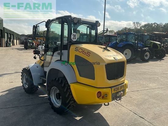 Minicargadora - kramer - 5065 wheeled loading shovel (st22937)