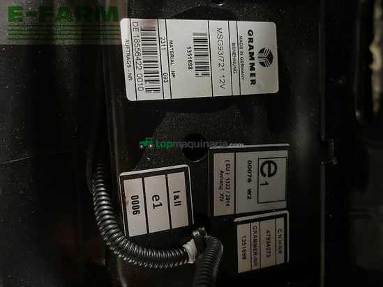 Tractor agrícola - Steyr - grammer msg93/721 12v traktorsitz