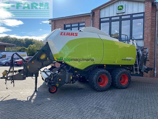 Empacadora gigant - Claas - quadrant 5300fc