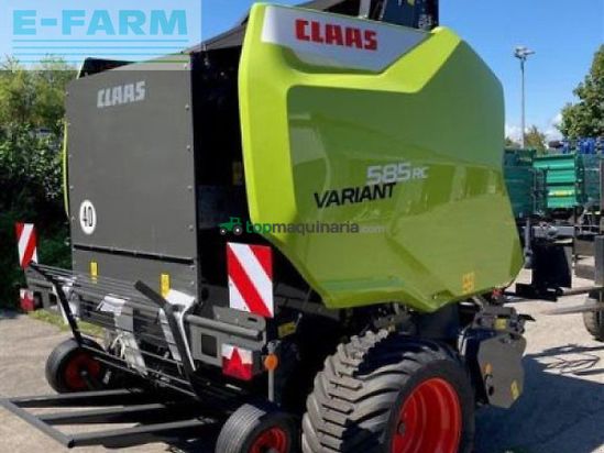 Empacadora gigant - Claas - variant 585 rc pro
