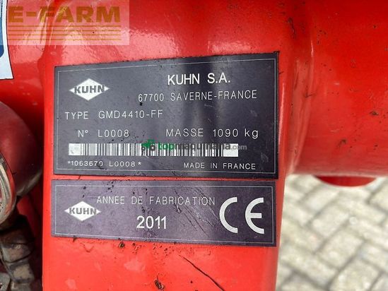 Cortacésped manual - Kuhn - gmd 4410-ff