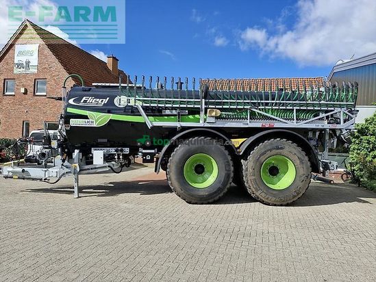Cuba de purin - Fliegl - pfw 18000 tandem big foot