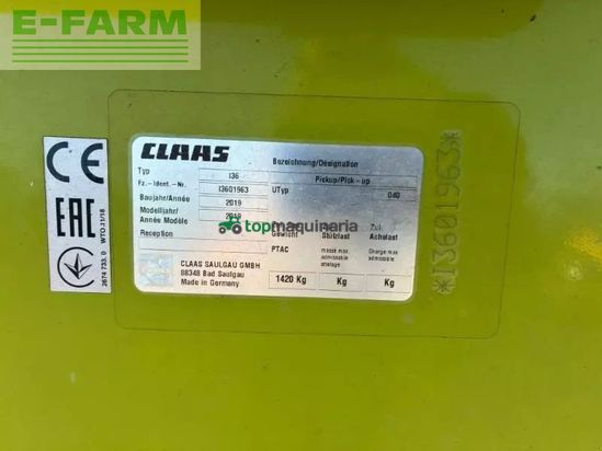 Cosechadora de Cereal - Claas - jaguar 930 t4