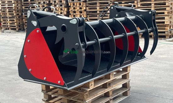 Cazo multiservicios para tractor y telescópica