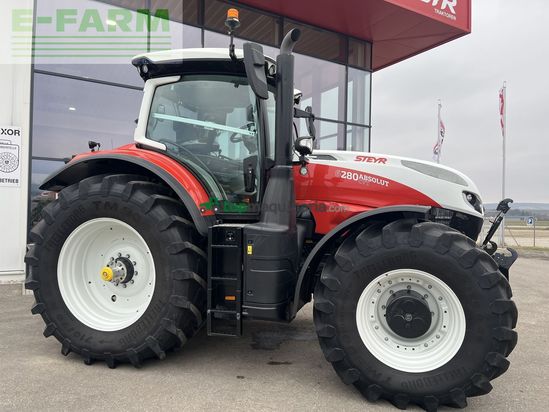 Tractor agrícola - Steyr - 6280 absolut cvt CVT
