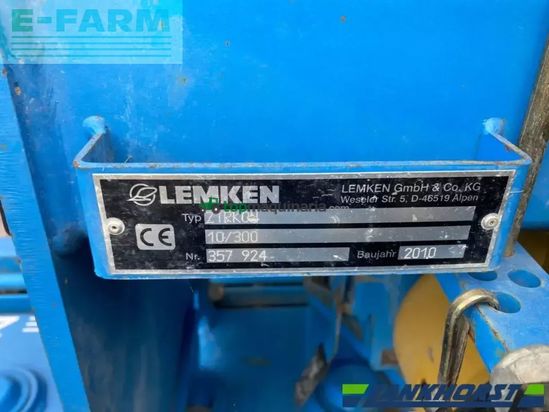 Combinado de siembra - Lemken - solitair 9-300 - ds