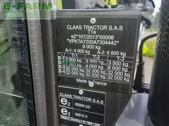 Tractor agrícola - Claas - traktor arion 450 cis+ CIS+
