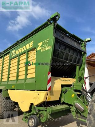 Remolqu agrícola - Krone - zx 560 gd tridem mit dosierwalzen