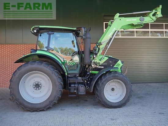 Tractor agrícola - Deutz-Fahr - agrotron 6120 ttv + stoll fz 30 lader