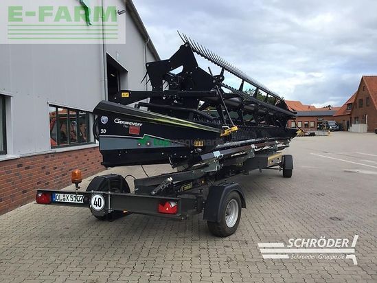 Cabezal - Geringhoff - flex 30 / 9,15m + wagen