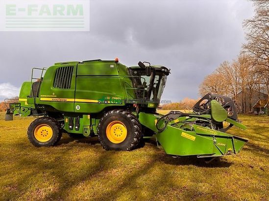 Cosechadora de Cereal - John Deere - t660 inkl. zünr pf 7,6m