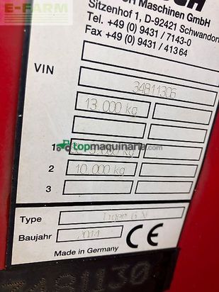 Cultivador - Horsch - tiger 6 xl