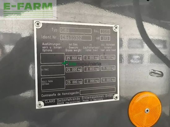 Cosechadora de Cereal - Claas - lexion 6900 tt