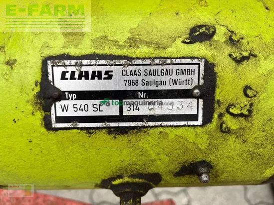 Henificador - Claas - w 540 sl