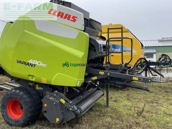 Empacadora gigant - Claas - variant 480 rc pro