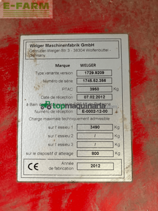 Empacadora gigant - Welger - rp 245