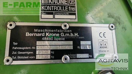 Empacadora gigant - Krone - big pack 120-80
