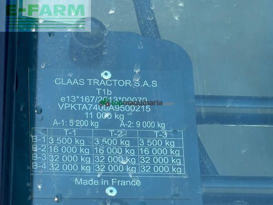 Tractor agrícola - Claas - arion 550 cmatic