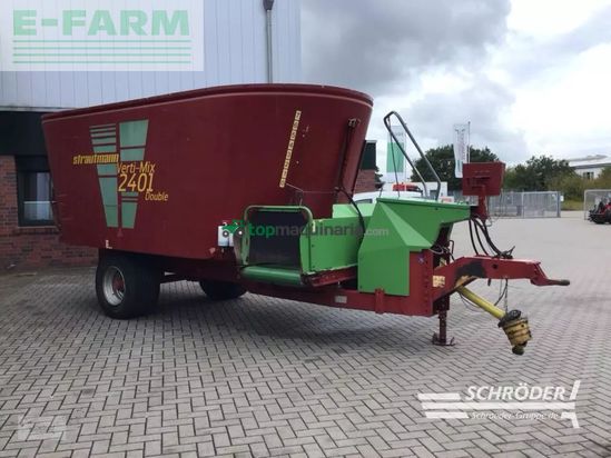 Remolqu esparcidor - Strautmann - verti mix 2401 double