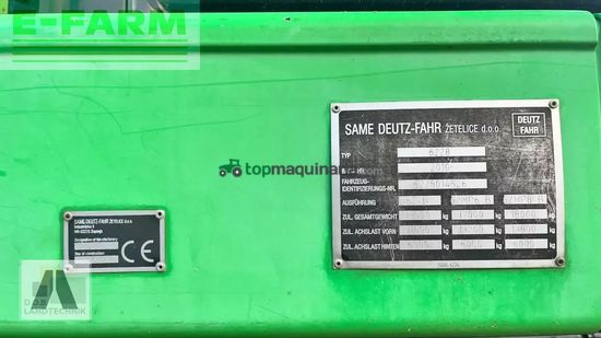 Cosechadora de Cereal - Deutz-Fahr - topliner 6095 hts