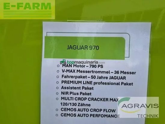 Cosechadora de Cereal - Claas - jaguar 970