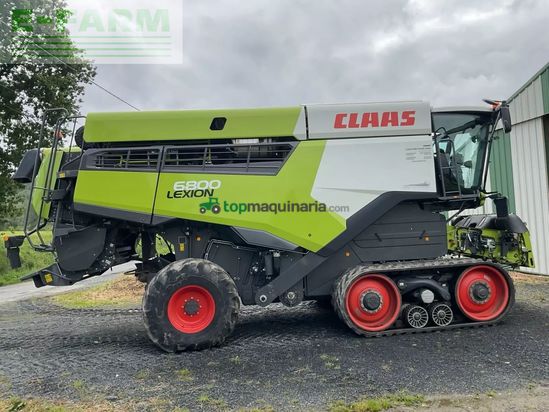 Cosechadora de Cereal - Claas - lexion 6800 tt tradition