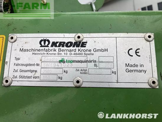 Rastrillo - Krone - swadro tc 880