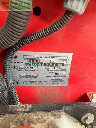 Empacadora gigant - Lely - welger v160