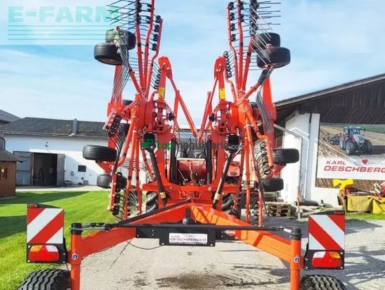 Rastrillo - Kuhn - ga7501+ 2-kreisel-mittelschwader