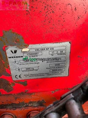 Empacadora gigant - Welger - rp 435