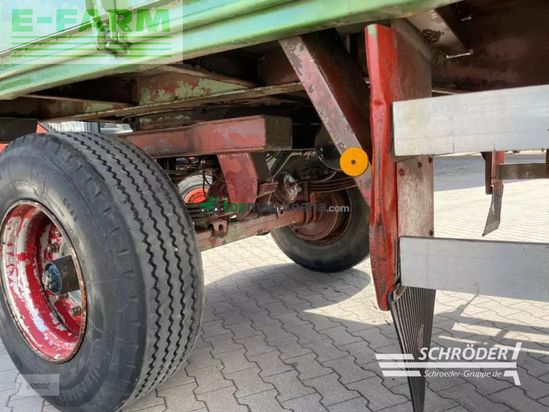 Remolqu agrícola -  - ackermann-frühauf 22t plattformwagen