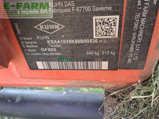 Henificador - Kuhn - GF502