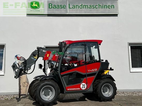 Telescopica - Weidemann - t4512 euro-aufnahme + breitreifen