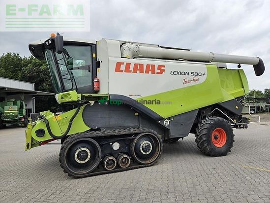 Cosechadora de Cereal - Claas - lexion 580 tt plus