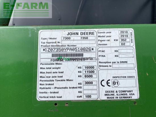 Cosechadora de Cereal - John Deere - 7350