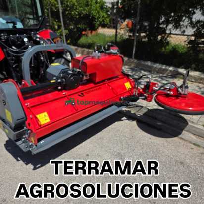 Trituradora TMR con disco + sistema hidráulico