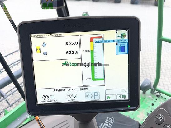 Cosechadora de Cereal - John Deere - t550i inkl. john deere 625x