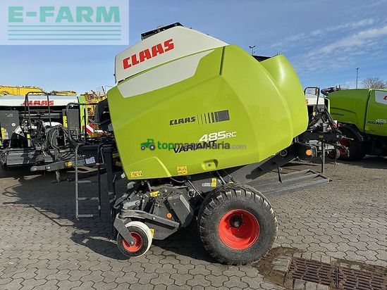 Empacadora gigant - Claas - variant 485 rc pro