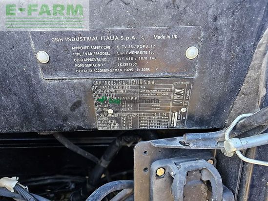 Tractor agrícola - New Holland - t6.180 dynamic command sidewinder ii