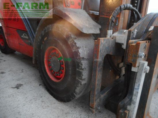 Elevadora - Linde - h30d-02 evo triplex 4,8m + drehgerät