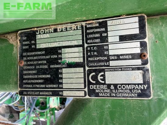 Sembradora - John Deere - 740a