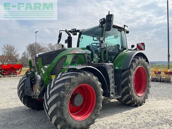 Tractor agrícola - Fendt - 724 profi plus s4