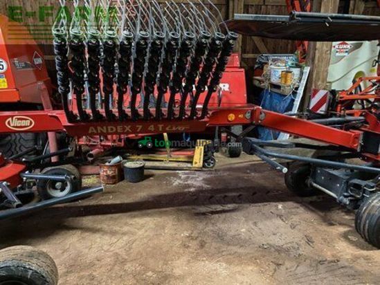 Henificador - Vicon - andex 714 t evo