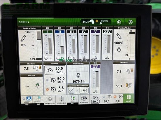 Tractor agrícola - John Deere - 8r340 *garantieverlängerung*