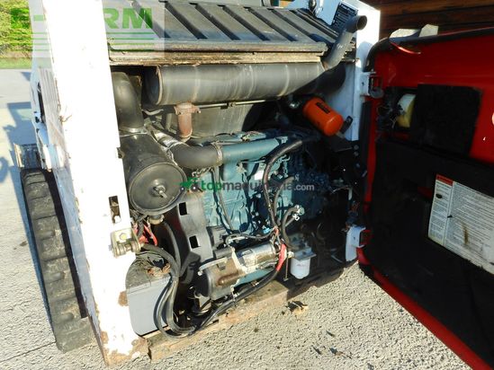 Minicargadora - Bobcat - t140 highflow mit vollkabine + schaufel + gabel