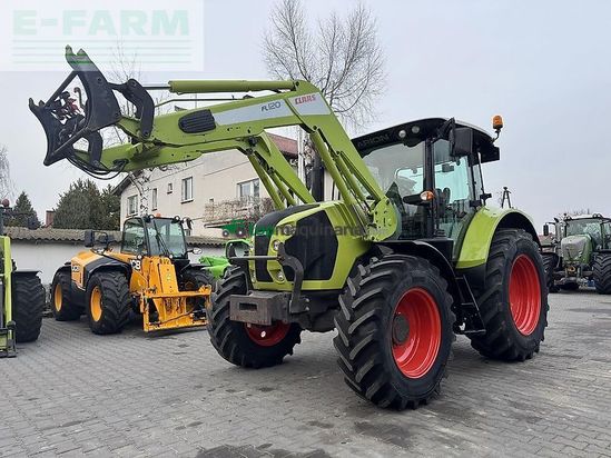 Tractor agrícola - Claas - arion 530 cis + claas fl120