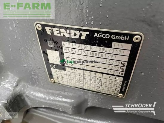 Tractor agrícola - Fendt - 718 vario gen6 profi plus