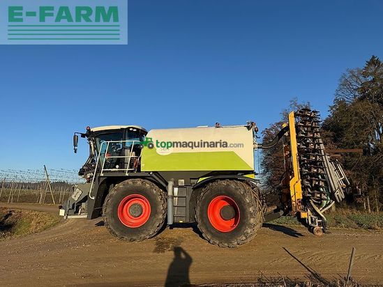 Tractor agrícola - Claas - xerion 3800 saddle trac mit sgt gülleaufbau