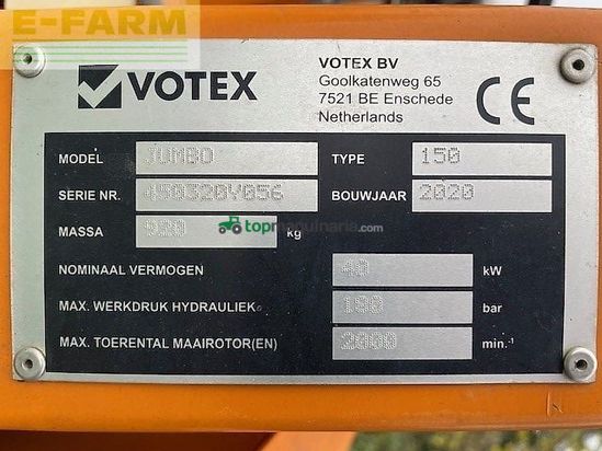 Cortacésped manual - Vortex - jumbo 150 zijklepelmaaier
